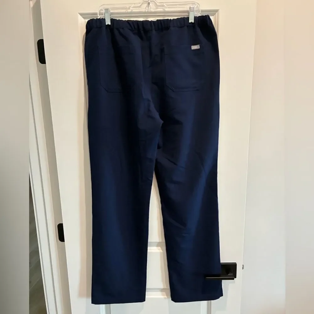 FIGS Pisco Basic Scrub Pants Navy Men’s Size Large